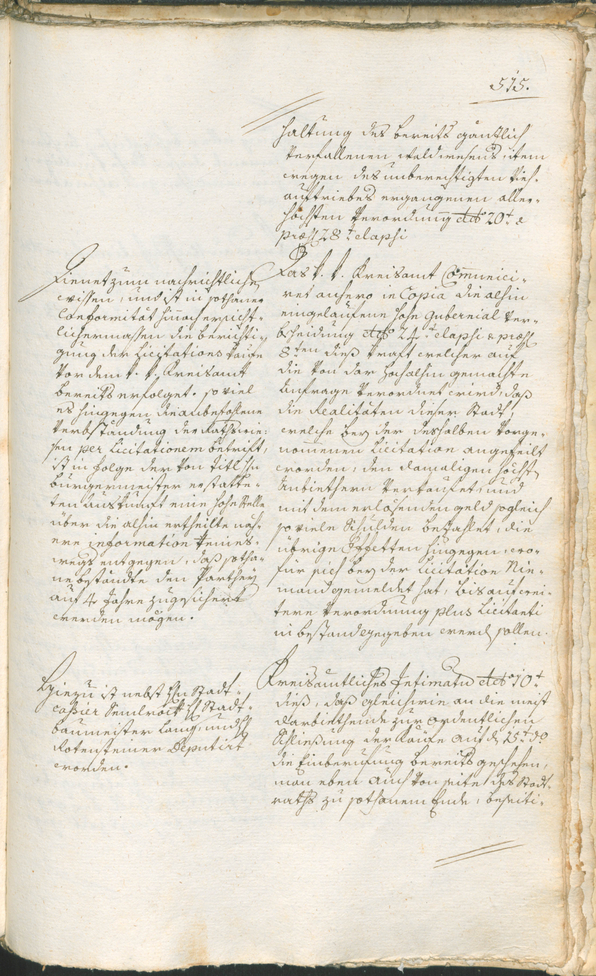 Civic Archives of Bozen-Bolzano - BOhisto Ratsprotokoll 1774/77 