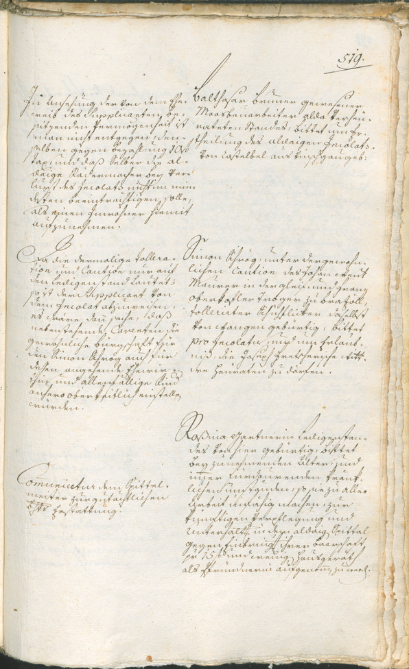 Archivio Storico della Città di Bolzano - BOhisto protocollo consiliare 1774/77 