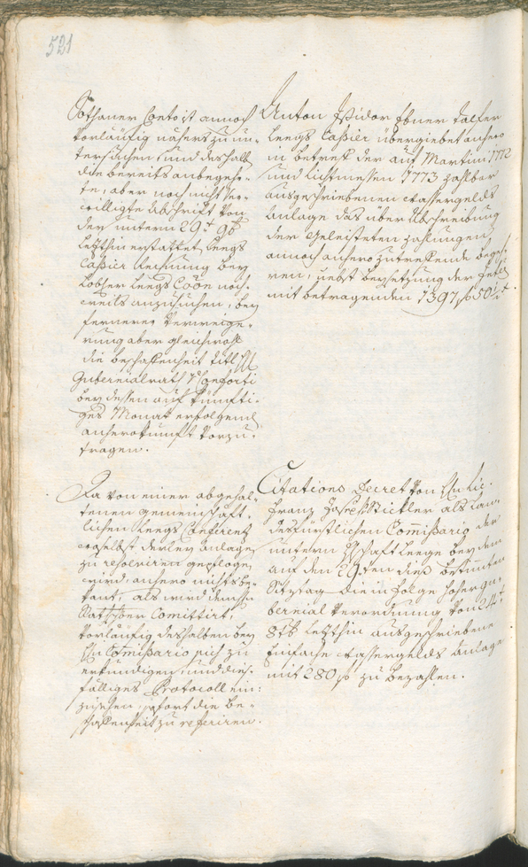 Civic Archives of Bozen-Bolzano - BOhisto Ratsprotokoll 1774/77 