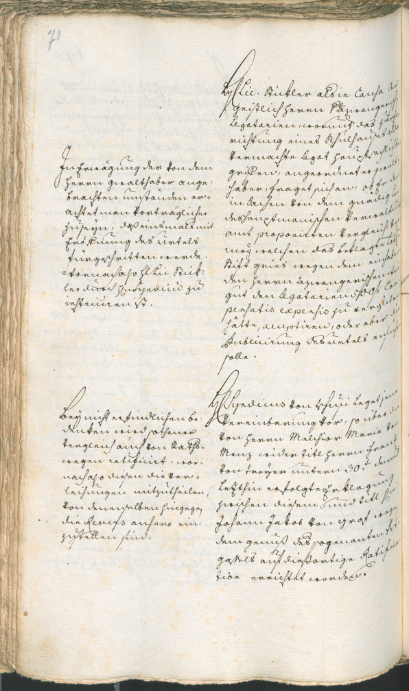 Stadtarchiv Bozen - BOhisto Ratsprotokoll 1774/77 