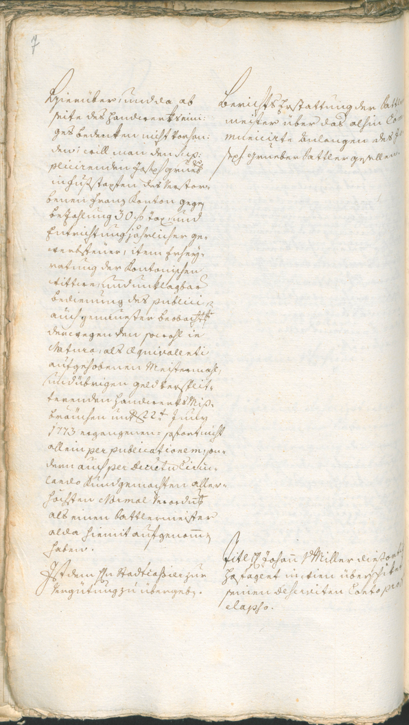 Stadtarchiv Bozen - BOhisto Ratsprotokoll 1774/77 