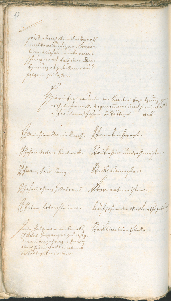 Stadtarchiv Bozen - BOhisto Ratsprotokoll 1774/77 