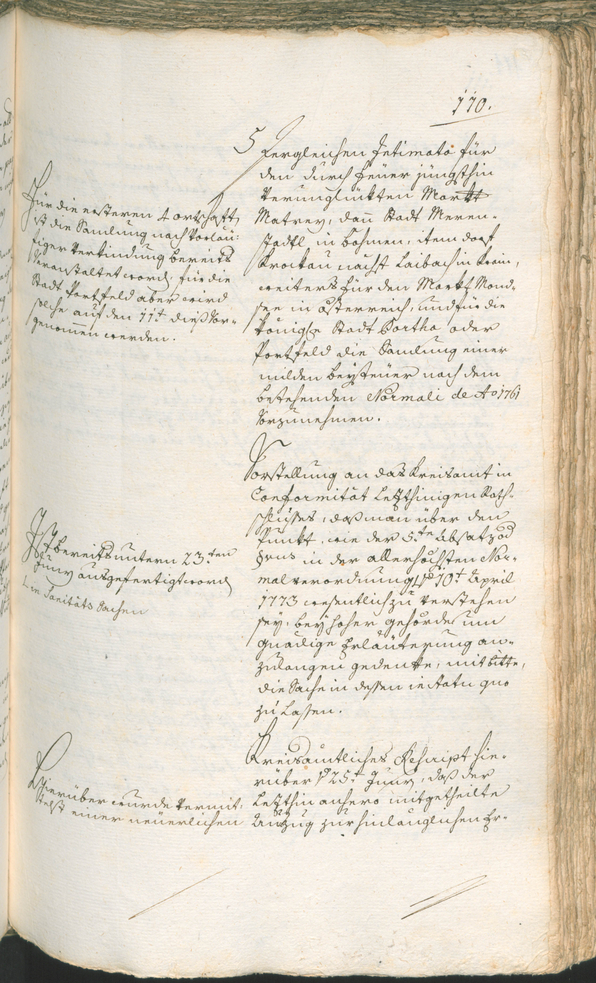 Civic Archives of Bozen-Bolzano - BOhisto Ratsprotokoll 1774/77 