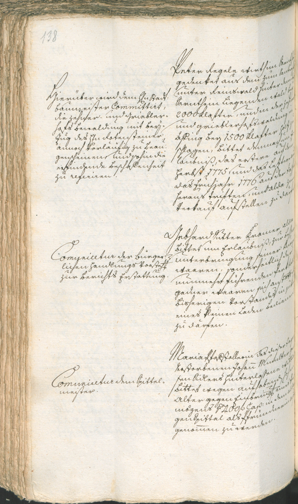 Archivio Storico della Città di Bolzano - BOhisto protocollo consiliare 1774/77 