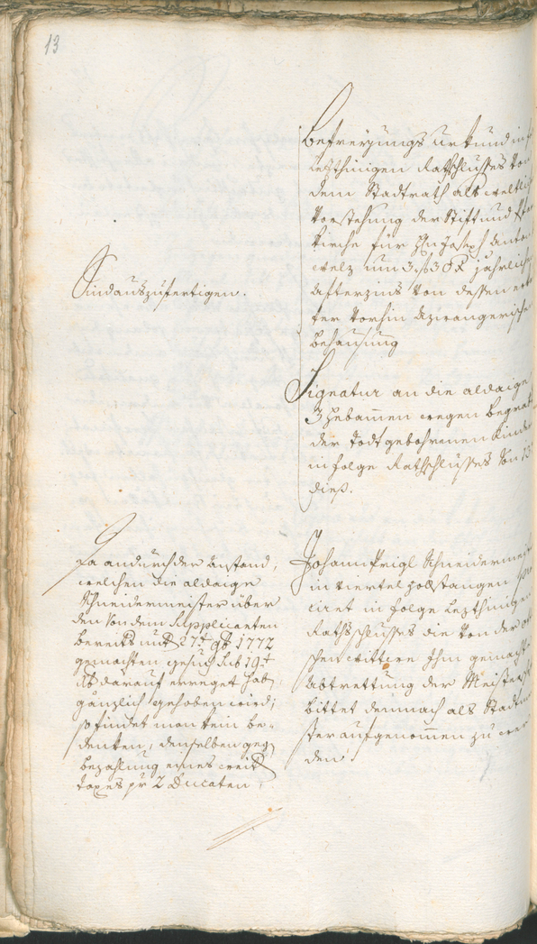 Stadtarchiv Bozen - BOhisto Ratsprotokoll 1774/77 