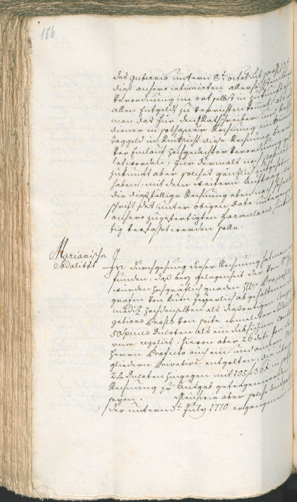 Civic Archives of Bozen-Bolzano - BOhisto Ratsprotokoll 1774/77 