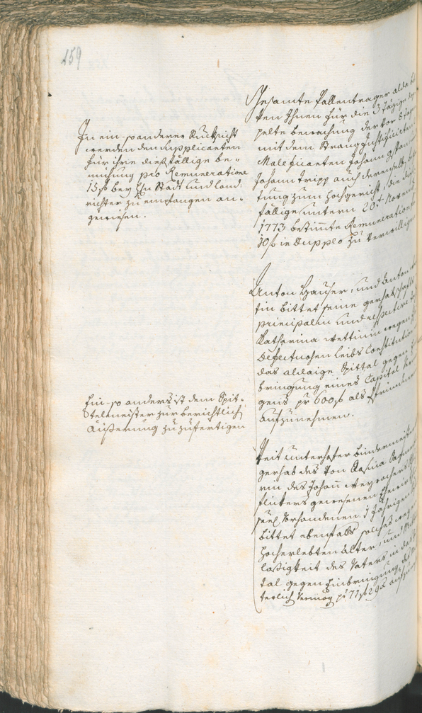 Archivio Storico della Città di Bolzano - BOhisto protocollo consiliare 1774/77 