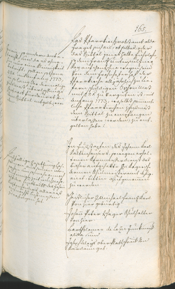 Civic Archives of Bozen-Bolzano - BOhisto Ratsprotokoll 1774/77 