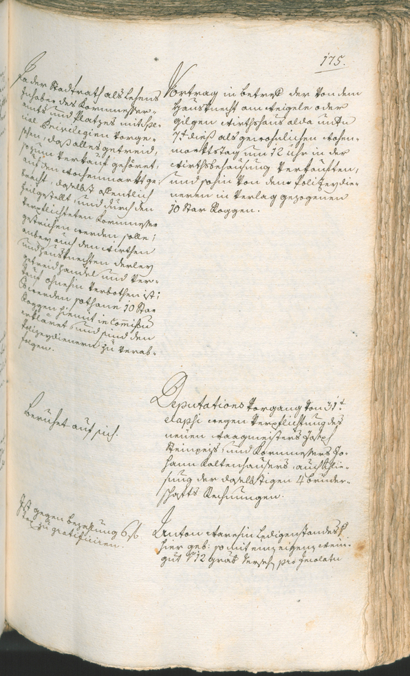 Archivio Storico della Città di Bolzano - BOhisto protocollo consiliare 1774/77 