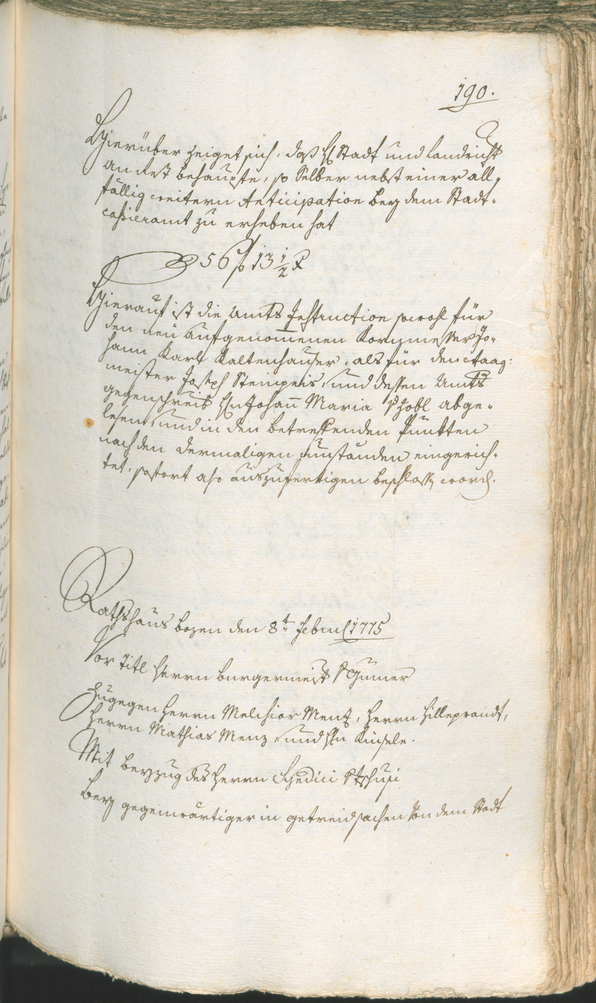 Civic Archives of Bozen-Bolzano - BOhisto Ratsprotokoll 1774/77 