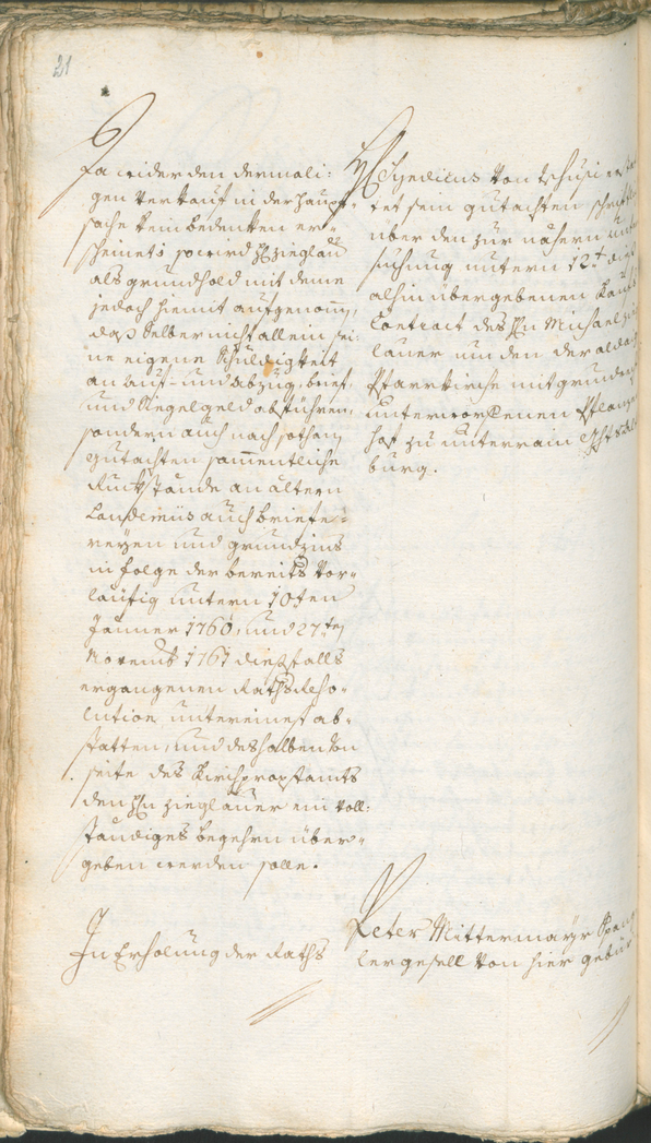 Stadtarchiv Bozen - BOhisto Ratsprotokoll 1774/77 