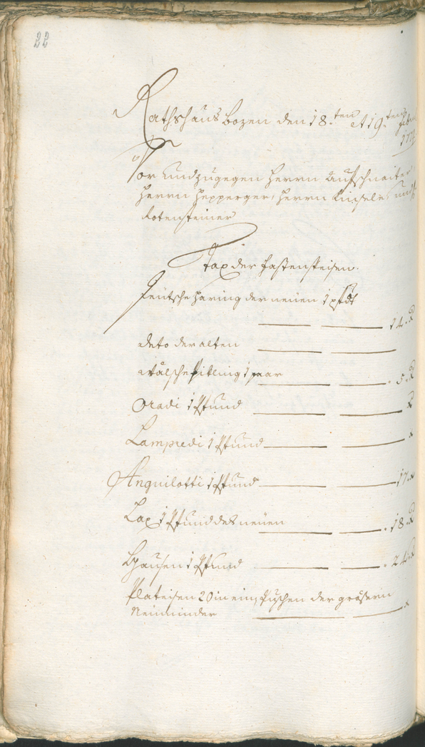 Archivio Storico della Città di Bolzano - BOhisto protocollo consiliare 1774/77 