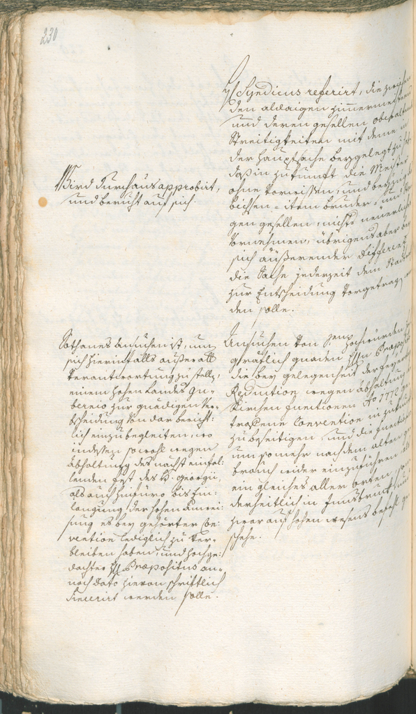 Civic Archives of Bozen-Bolzano - BOhisto Ratsprotokoll 1774/77 