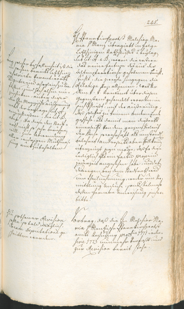 Civic Archives of Bozen-Bolzano - BOhisto Ratsprotokoll 1774/77 