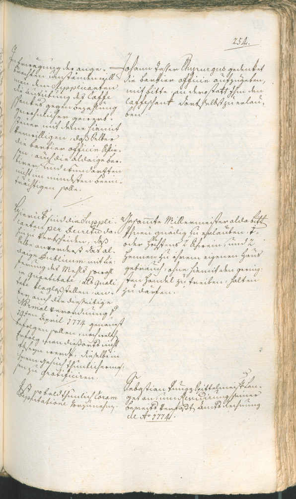 Civic Archives of Bozen-Bolzano - BOhisto Ratsprotokoll 1774/77 