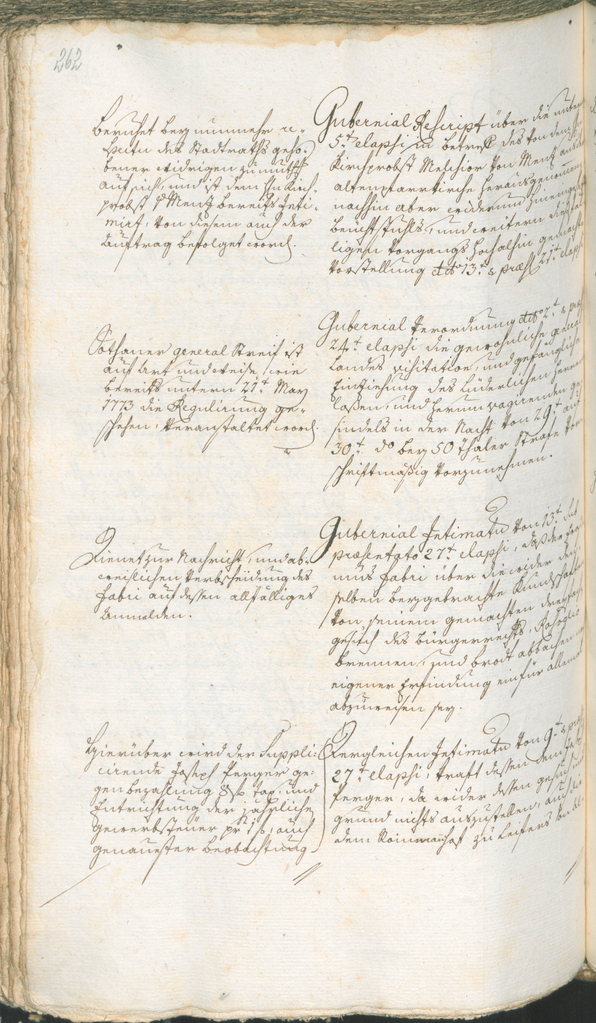 Civic Archives of Bozen-Bolzano - BOhisto Ratsprotokoll 1774/77 