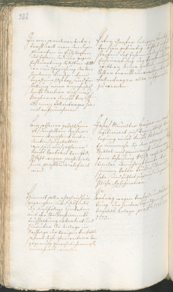 Civic Archives of Bozen-Bolzano - BOhisto Ratsprotokoll 1774/77 