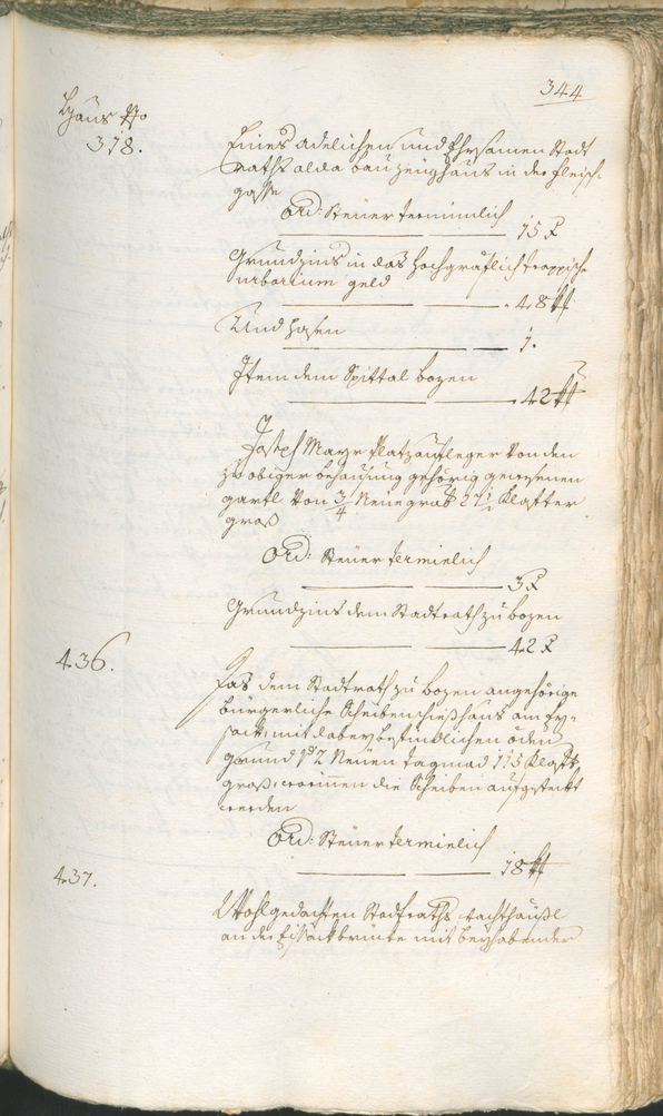 Civic Archives of Bozen-Bolzano - BOhisto Ratsprotokoll 1774/77 