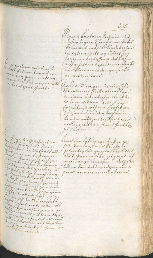 Civic Archives of Bozen-Bolzano - BOhisto Ratsprotokoll 1774/77 