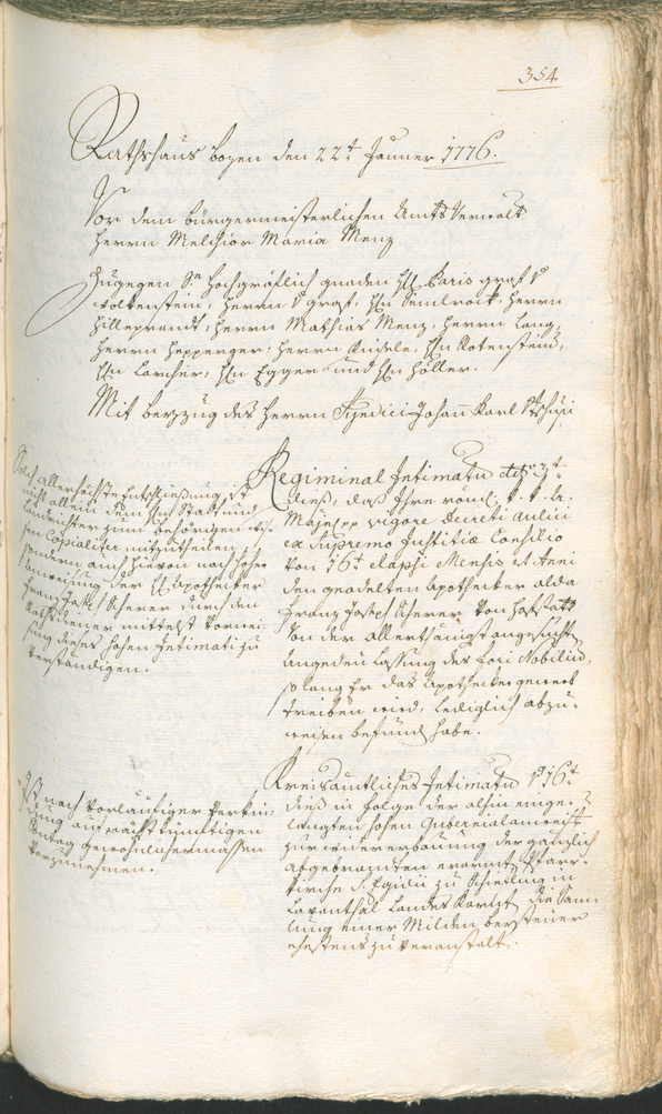 Archivio Storico della Città di Bolzano - BOhisto protocollo consiliare 1774/77 