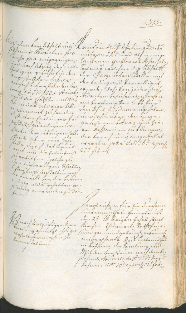 Archivio Storico della Città di Bolzano - BOhisto protocollo consiliare 1774/77 