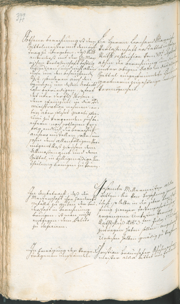 Civic Archives of Bozen-Bolzano - BOhisto Ratsprotokoll 1774/77 