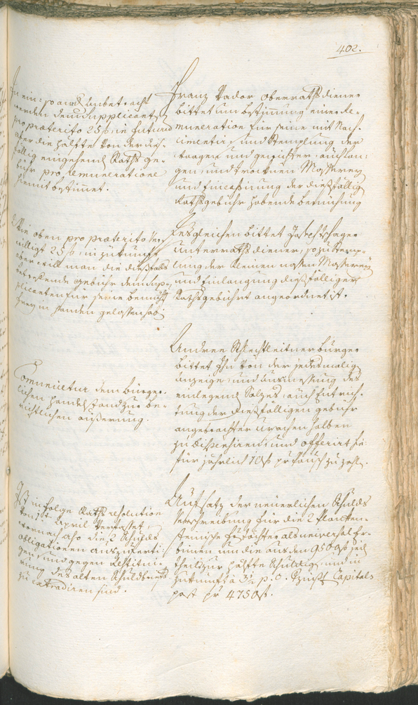 Civic Archives of Bozen-Bolzano - BOhisto Ratsprotokoll 1774/77 