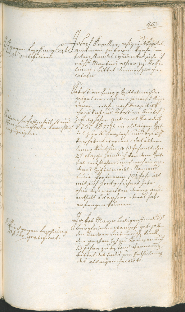 Civic Archives of Bozen-Bolzano - BOhisto Ratsprotokoll 1774/77 