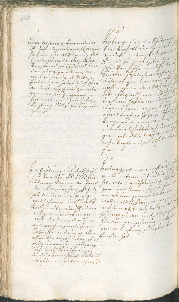 Stadtarchiv Bozen - BOhisto Ratsprotokoll 1774/77 