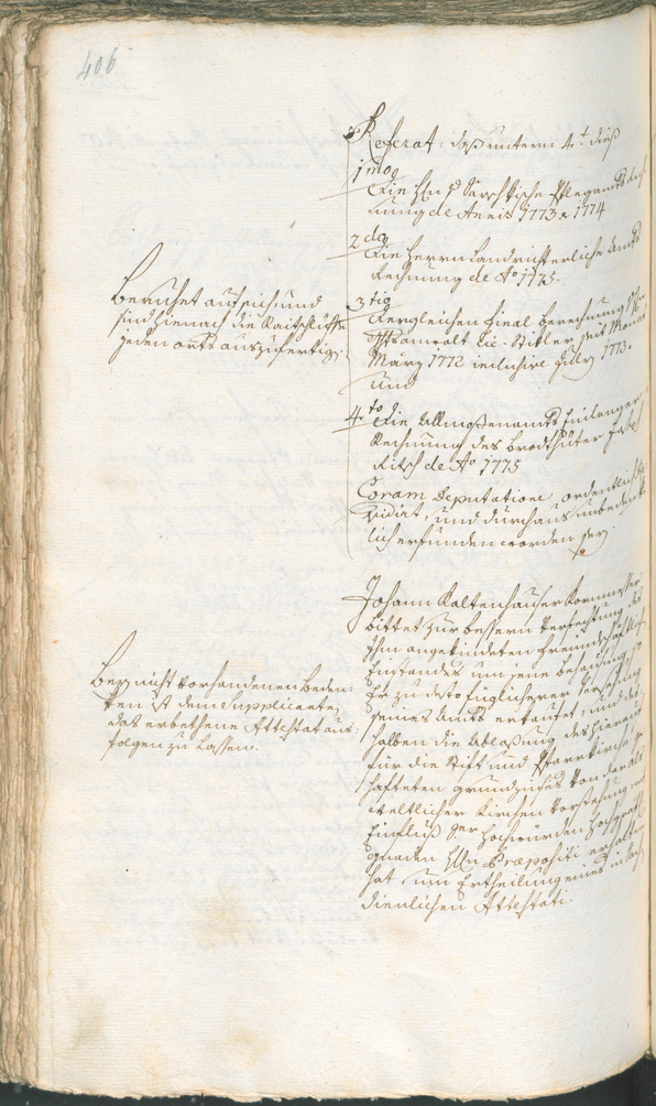 Civic Archives of Bozen-Bolzano - BOhisto Ratsprotokoll 1774/77 