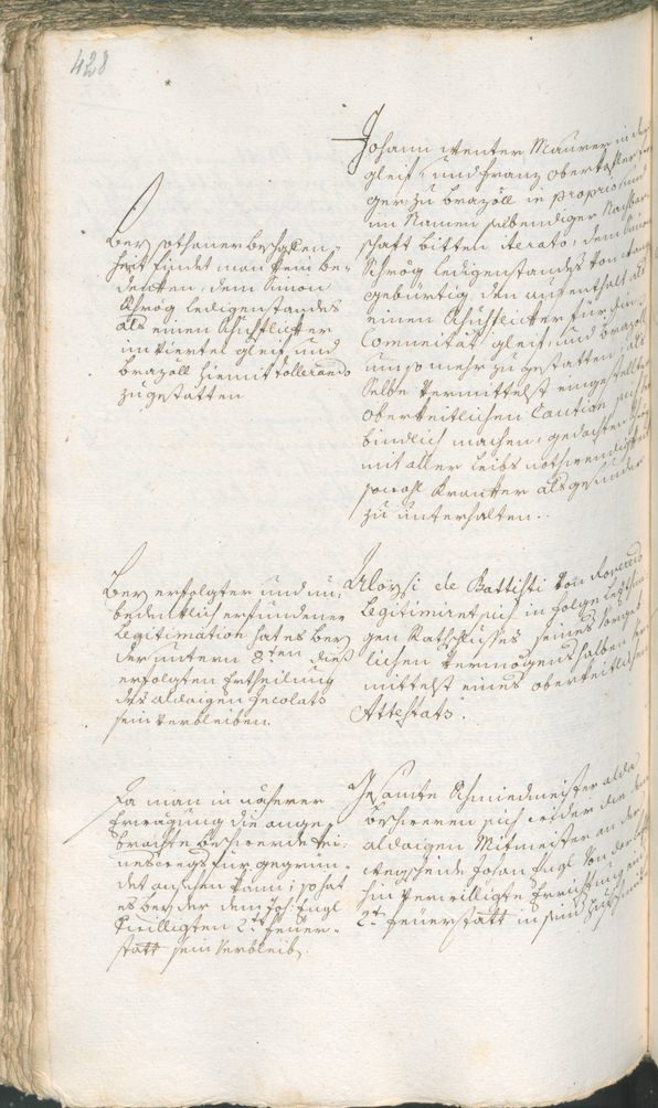 Stadtarchiv Bozen - BOhisto Ratsprotokoll 1774/77 