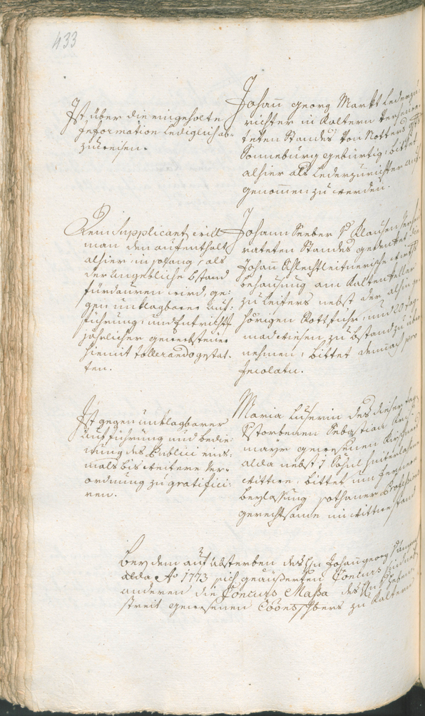 Stadtarchiv Bozen - BOhisto Ratsprotokoll 1774/77 