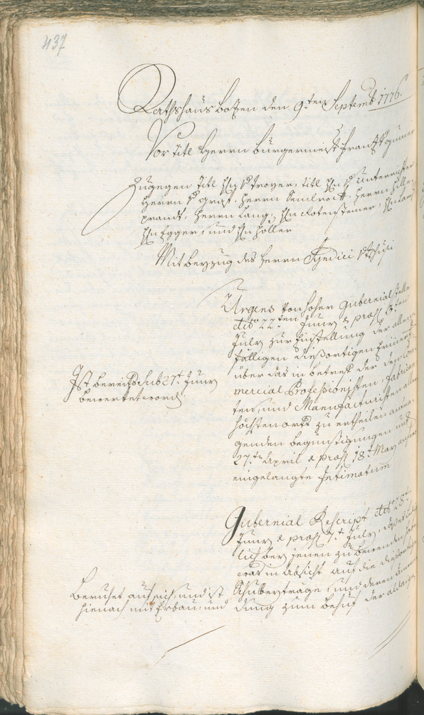 Archivio Storico della Città di Bolzano - BOhisto protocollo consiliare 1774/77 