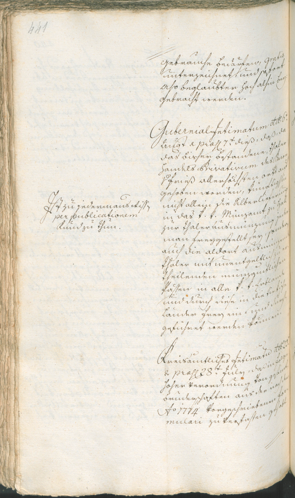 Archivio Storico della Città di Bolzano - BOhisto protocollo consiliare 1774/77 