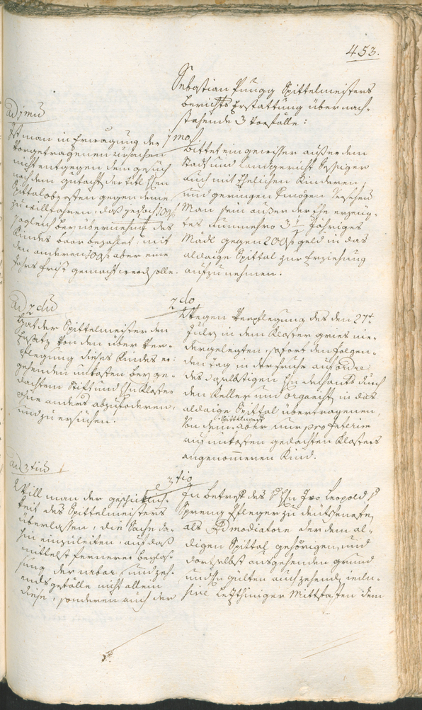 Civic Archives of Bozen-Bolzano - BOhisto Ratsprotokoll 1774/77 