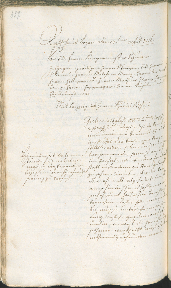 Civic Archives of Bozen-Bolzano - BOhisto Ratsprotokoll 1774/77 