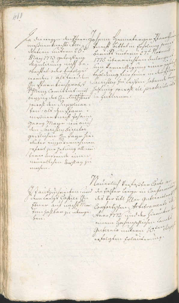 Civic Archives of Bozen-Bolzano - BOhisto Ratsprotokoll 1774/77 