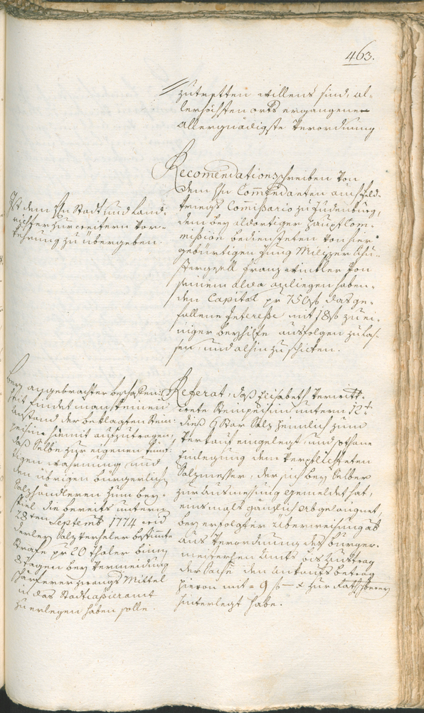 Civic Archives of Bozen-Bolzano - BOhisto Ratsprotokoll 1774/77 