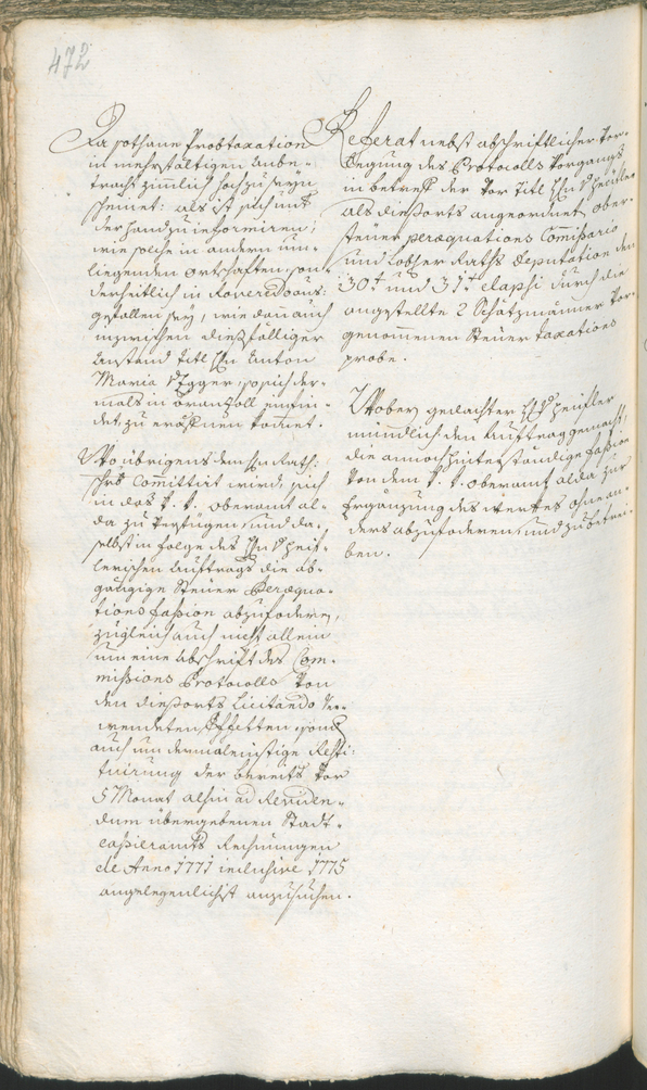 Archivio Storico della Città di Bolzano - BOhisto protocollo consiliare 1774/77 