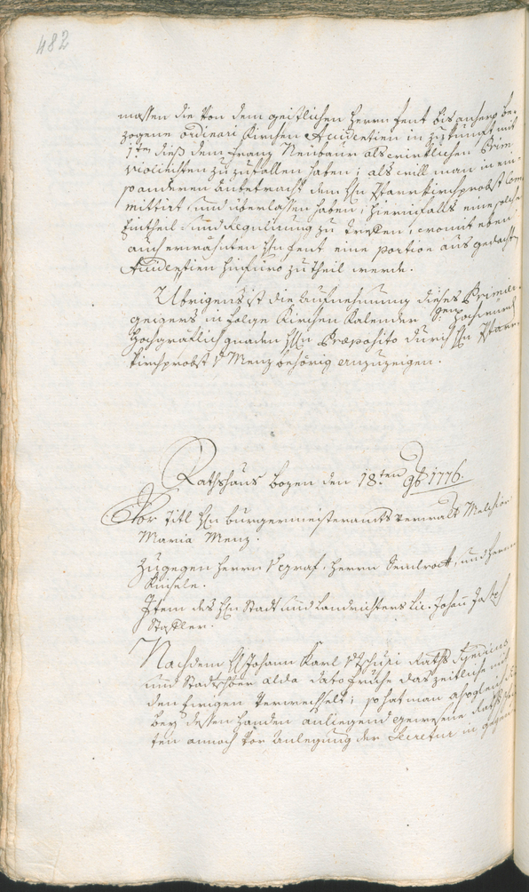 Civic Archives of Bozen-Bolzano - BOhisto Ratsprotokoll 1774/77 