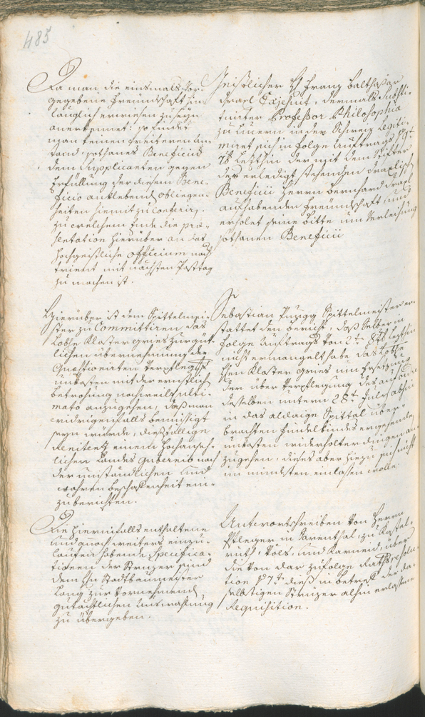 Civic Archives of Bozen-Bolzano - BOhisto Ratsprotokoll 1774/77 