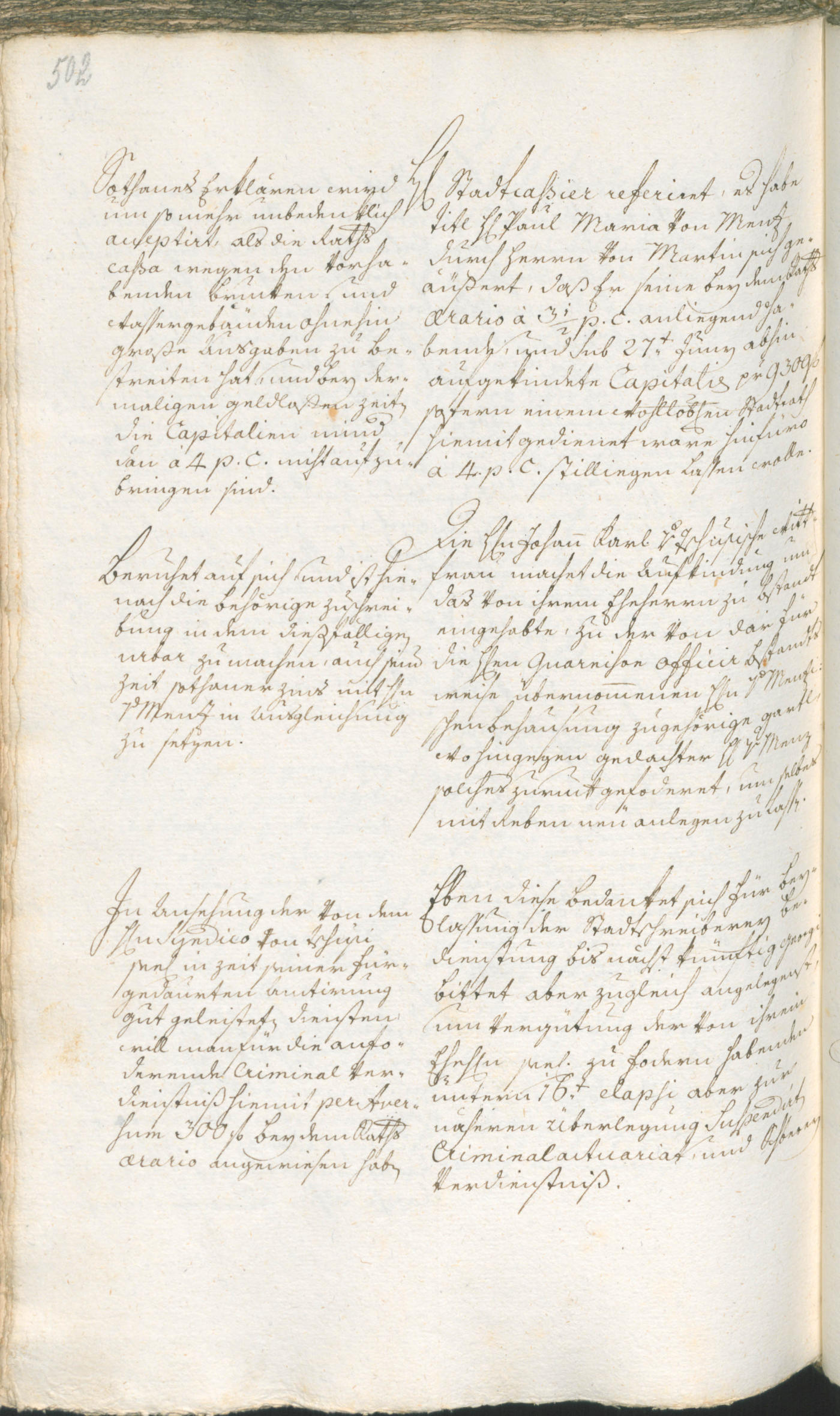 Stadtarchiv Bozen - BOhisto Ratsprotokoll 1774/77 