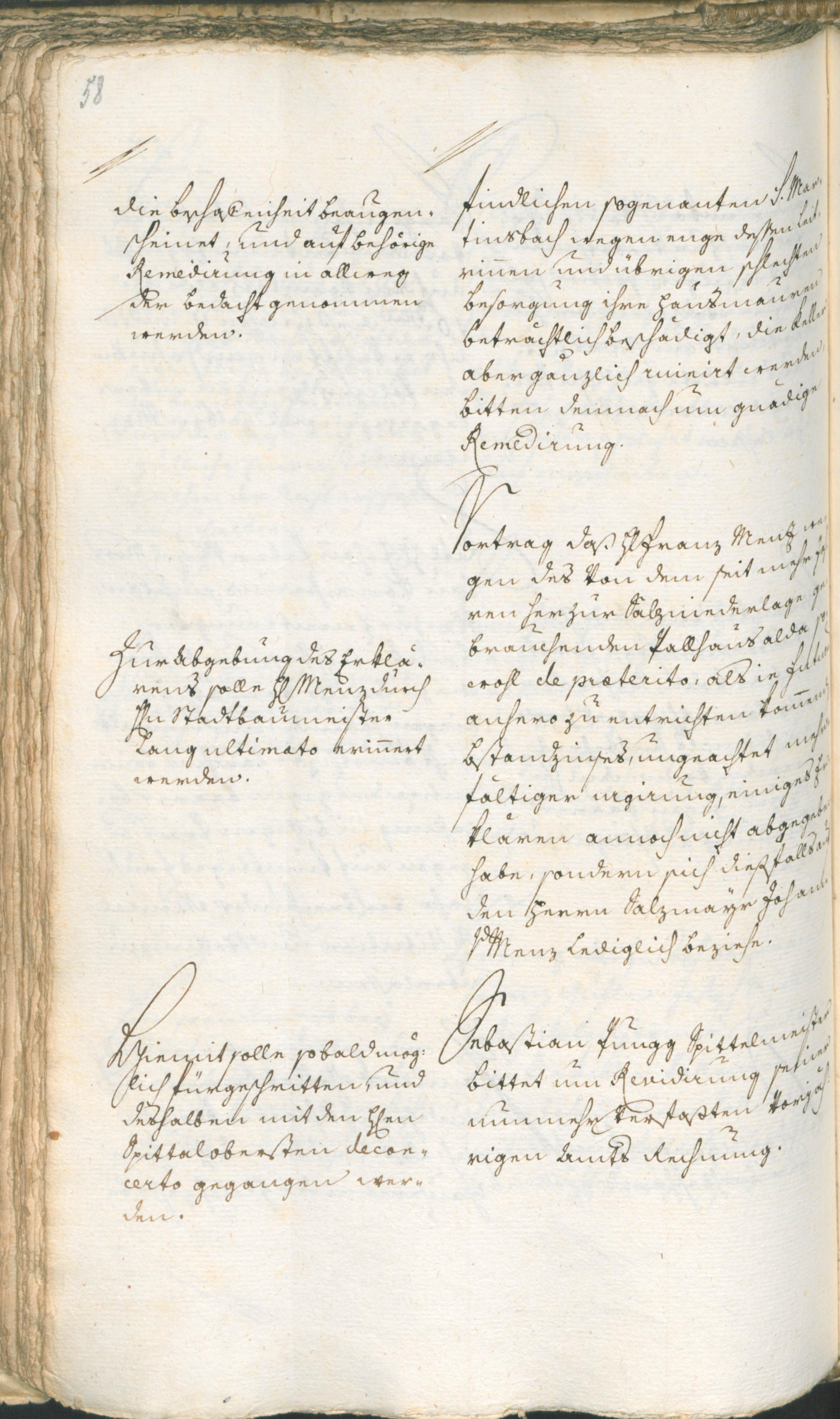 Stadtarchiv Bozen - BOhisto Ratsprotokoll 1774/77 