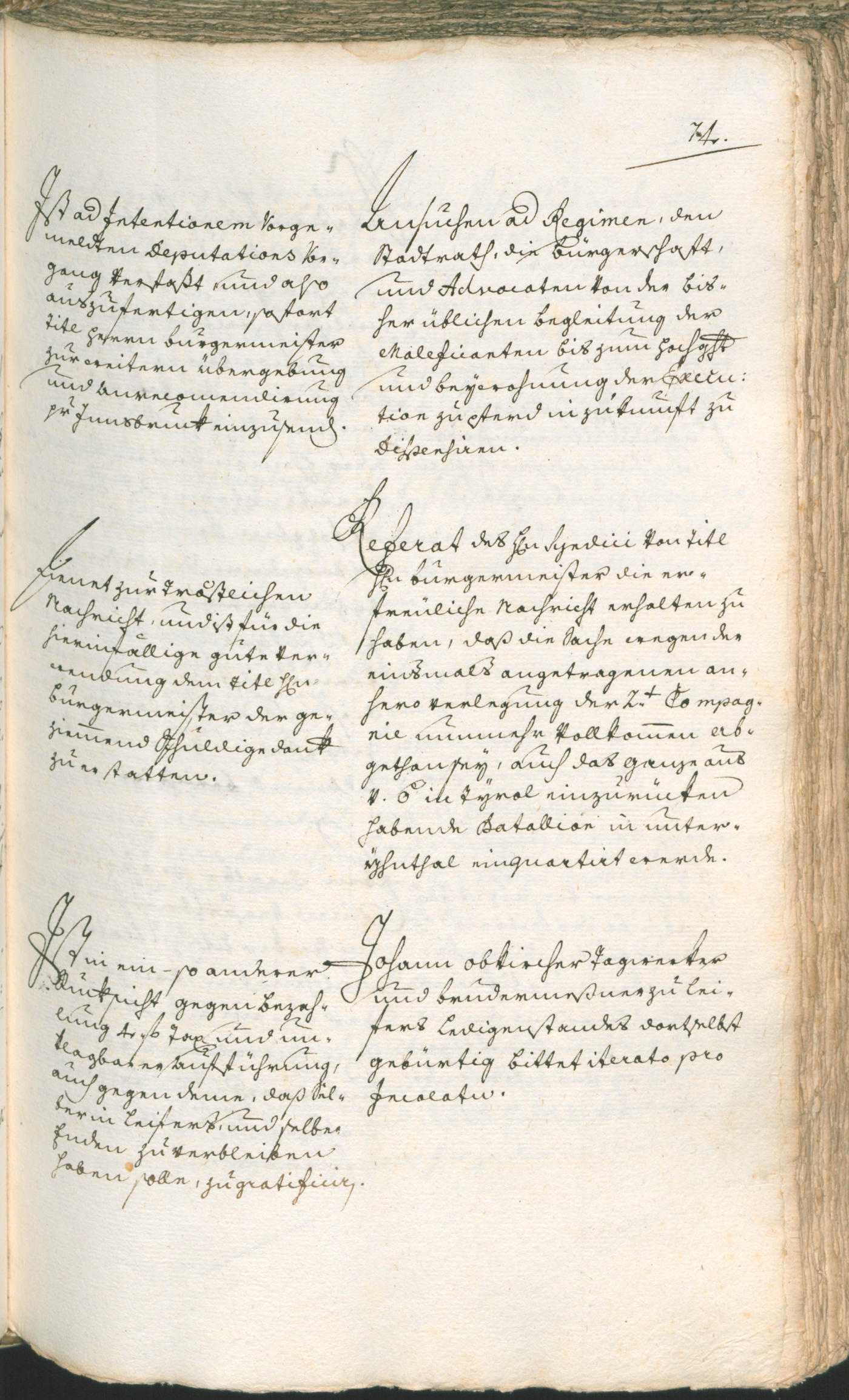 Archivio Storico della Città di Bolzano - BOhisto protocollo consiliare 1774/77 