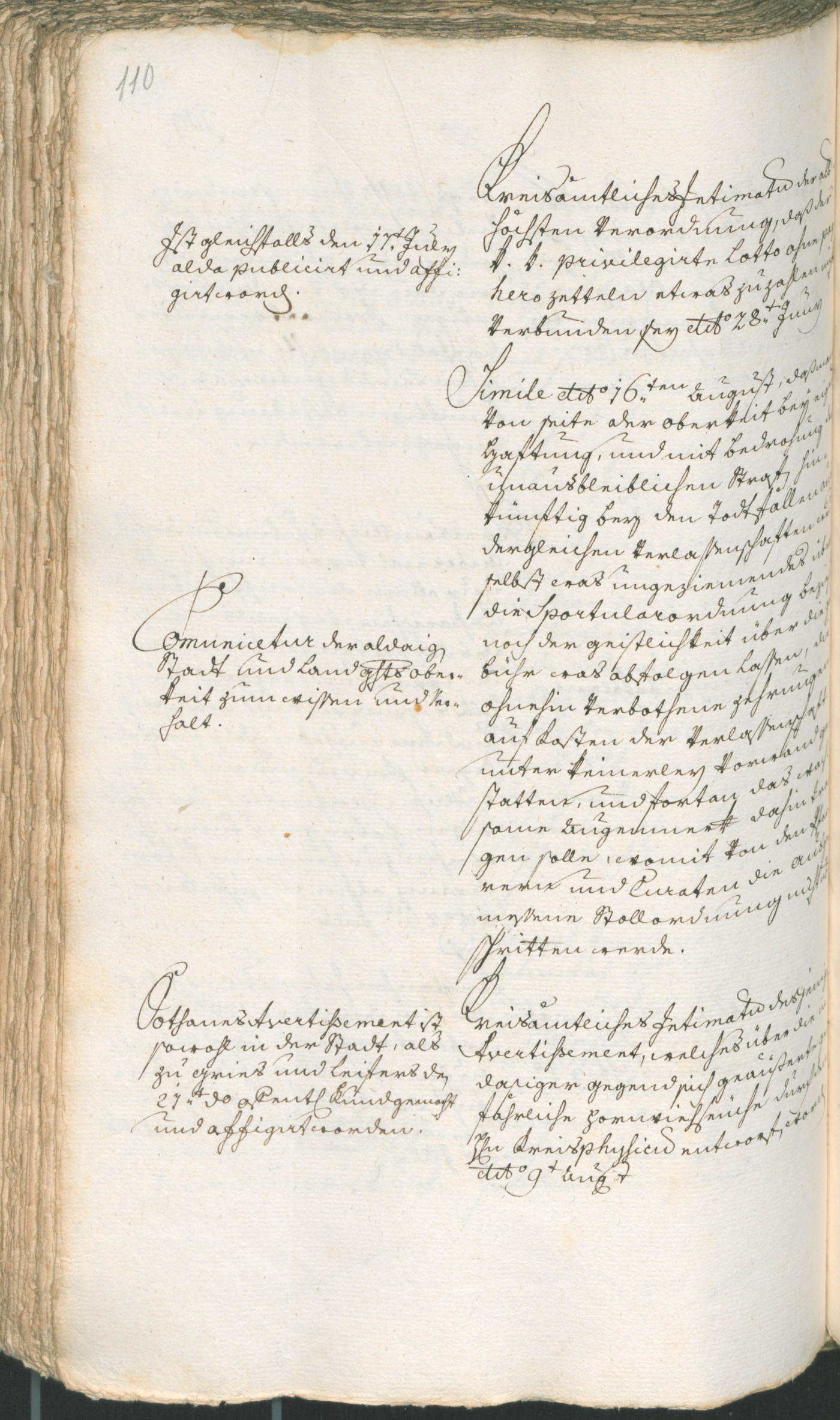 Civic Archives of Bozen-Bolzano - BOhisto Ratsprotokoll 1774/77 