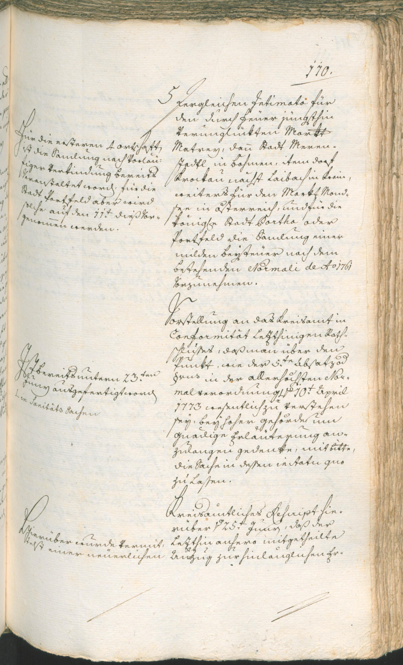 Archivio Storico della Città di Bolzano - BOhisto protocollo consiliare 1774/77 