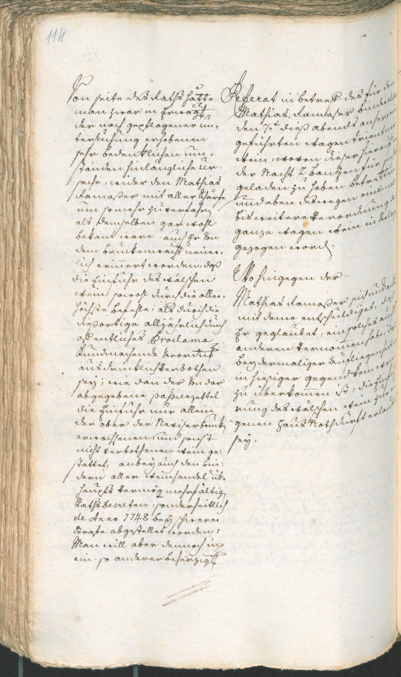 Stadtarchiv Bozen - BOhisto Ratsprotokoll 1774/77 