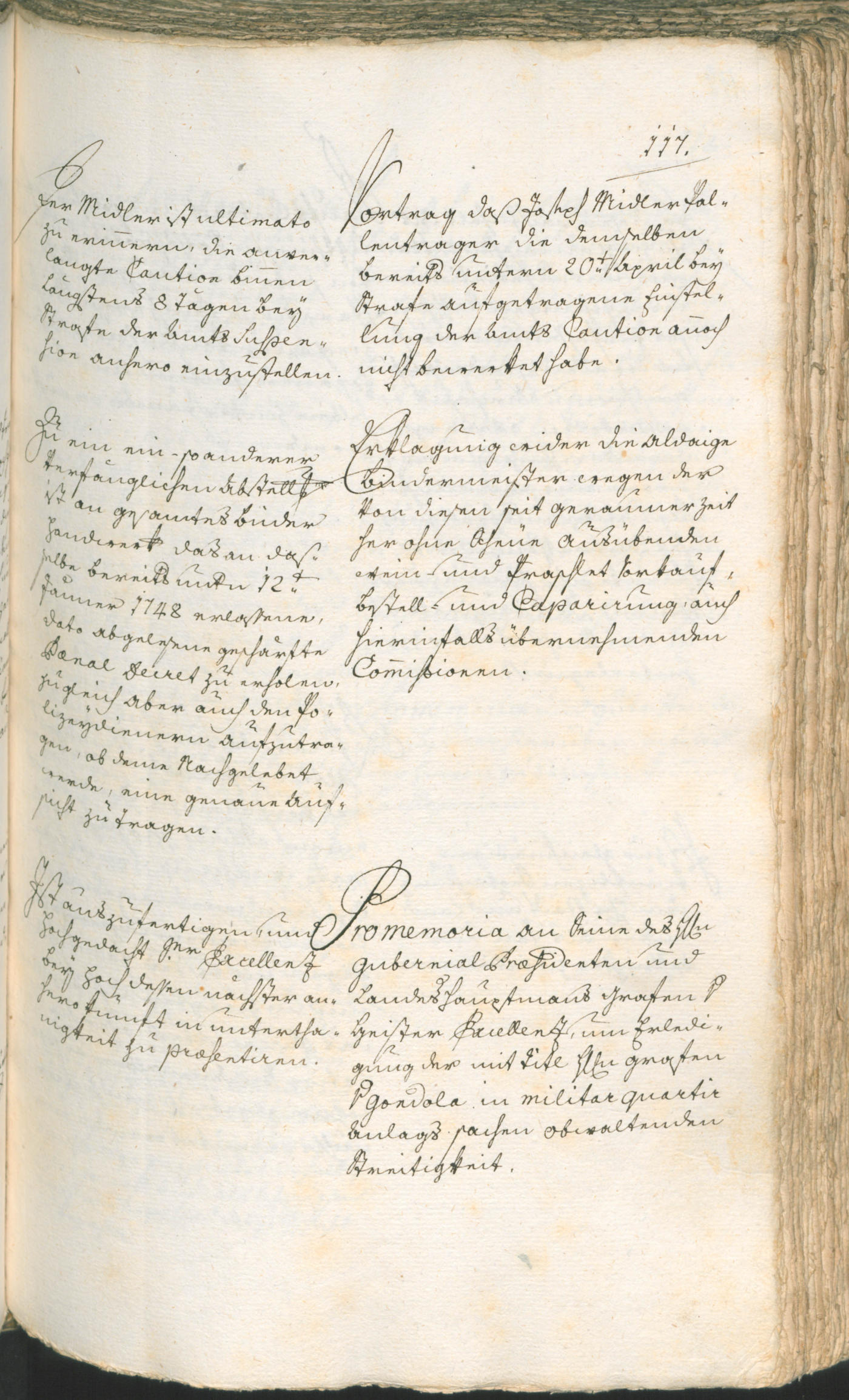 Civic Archives of Bozen-Bolzano - BOhisto Ratsprotokoll 1774/77 