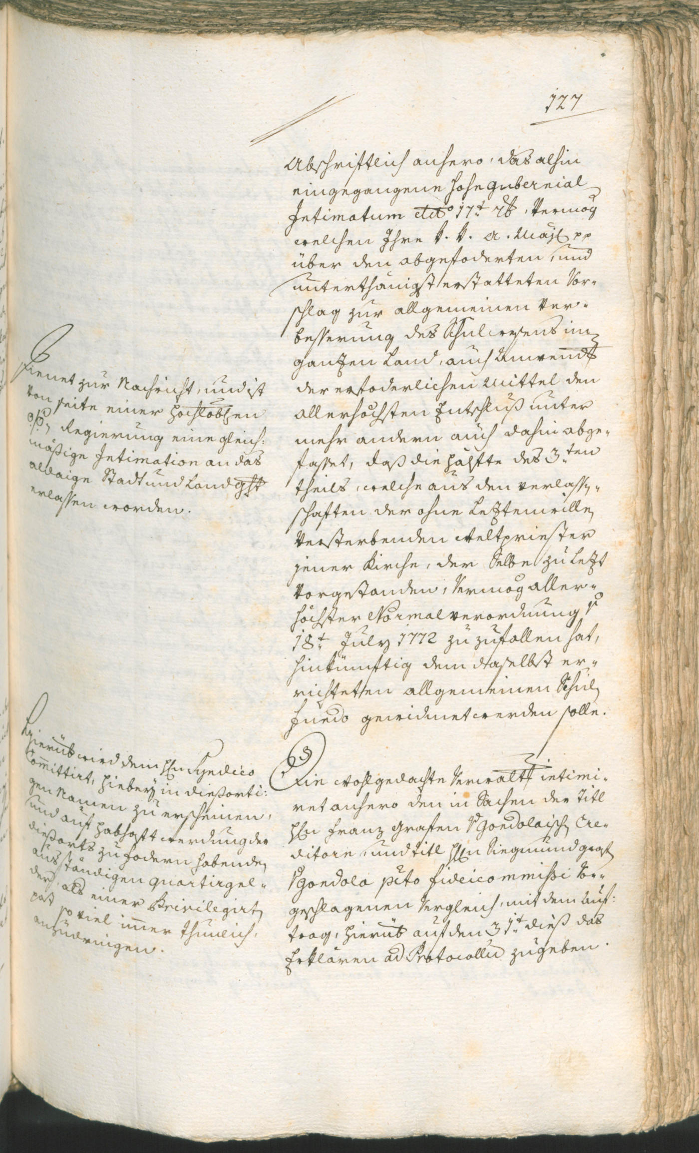 Archivio Storico della Città di Bolzano - BOhisto protocollo consiliare 1774/77 