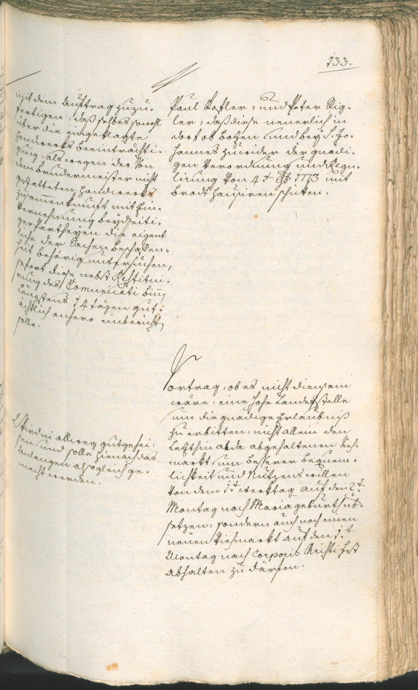 Archivio Storico della Città di Bolzano - BOhisto protocollo consiliare 1774/77 